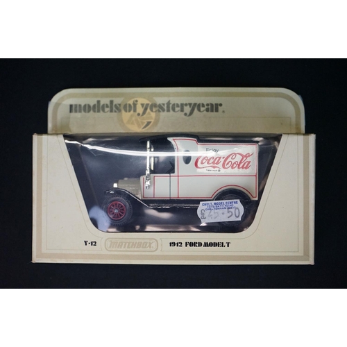 1193 - 11 Boxed Matchbox Models of Yesteryear code variant diecast models in cream boxes, ex condition