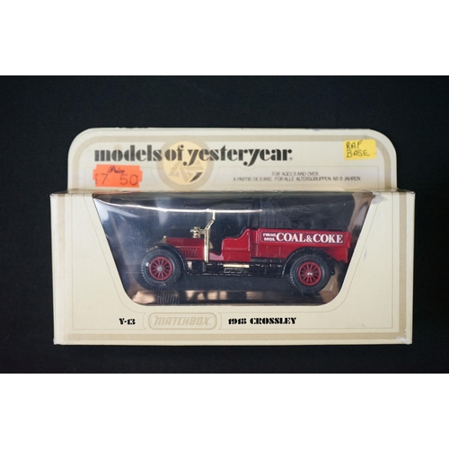 1193 - 11 Boxed Matchbox Models of Yesteryear code variant diecast models in cream boxes, ex condition