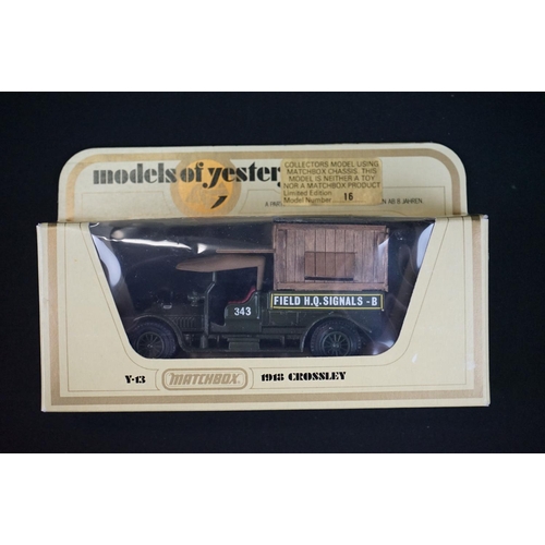 1193 - 11 Boxed Matchbox Models of Yesteryear code variant diecast models in cream boxes, ex condition