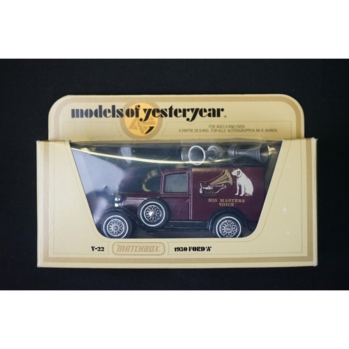 1194 - 11 Boxed Matchbox Models of Yesteryear code variant diecast models in cream boxes, ex condition