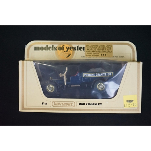 1194 - 11 Boxed Matchbox Models of Yesteryear code variant diecast models in cream boxes, ex condition