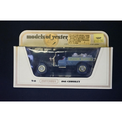 1194 - 11 Boxed Matchbox Models of Yesteryear code variant diecast models in cream boxes, ex condition