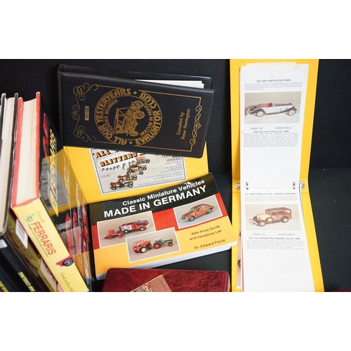 1197A - Collection of diecast related books and ephemera to include The Great Book of Corgi 1956-1983 by Mar... 