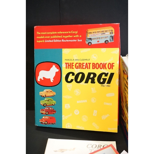 1197A - Collection of diecast related books and ephemera to include The Great Book of Corgi 1956-1983 by Mar... 