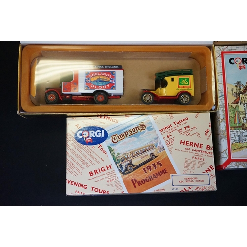 1204 - 20 Boxed Corgi diecast models and sets to include ltd edn Mini 30th Anniversary set, D47/1 The Bash ... 