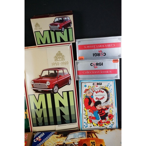 1204 - 20 Boxed Corgi diecast models and sets to include ltd edn Mini 30th Anniversary set, D47/1 The Bash ... 