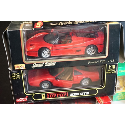 1217 - Collection of boxed diecast models to include 18 x Corgi Cameo, 3 x 1/18 Maisto, Superior Lincoln Li... 