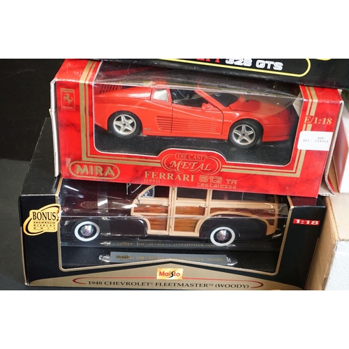 1217 - Collection of boxed diecast models to include 18 x Corgi Cameo, 3 x 1/18 Maisto, Superior Lincoln Li... 