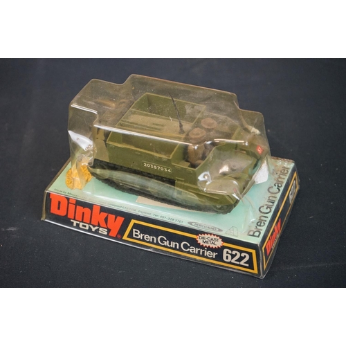 1225 - Seven boxed diecast models to include 3 x Dinky (694 Tank Destroyer, 295 Atlantean Bus & 622 Bren Gu... 