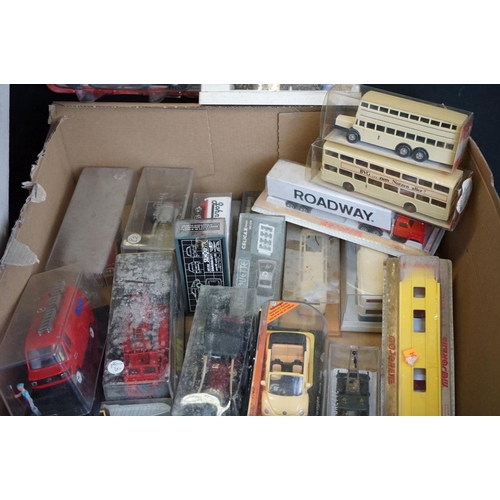 1225A - Over 50 boxed / cased mainly diecast models to include Majorette, Solido, No Rev, Silhouette, Wiking... 