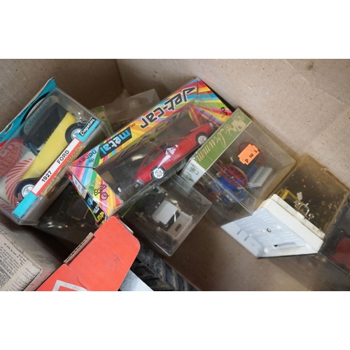 1225A - Over 50 boxed / cased mainly diecast models to include Majorette, Solido, No Rev, Silhouette, Wiking... 