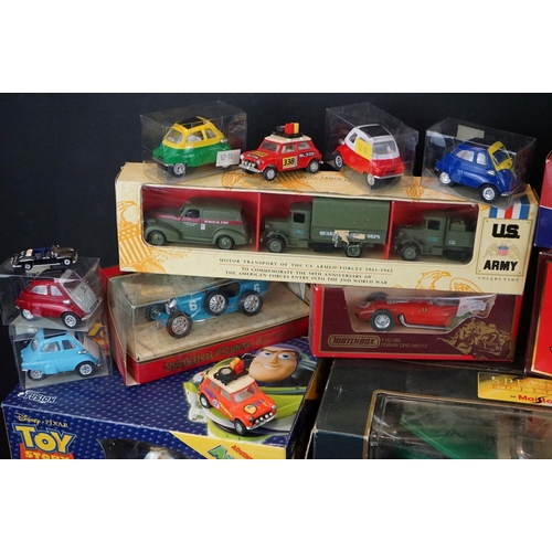 1227 - Quantity of boxed & unboxed diecast models plus other collectables to include 4 x Matchbox, boxed Am... 