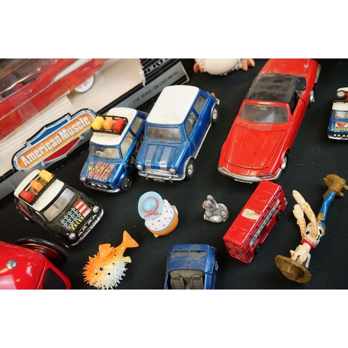 1227 - Quantity of boxed & unboxed diecast models plus other collectables to include 4 x Matchbox, boxed Am... 