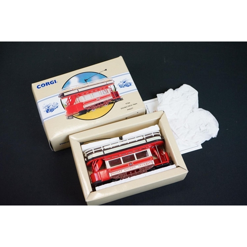 1228 - 15 Boxed Corgi diecast models to include 13 x Public Transport from Corgi, 1 x Modern Buses USA and ... 