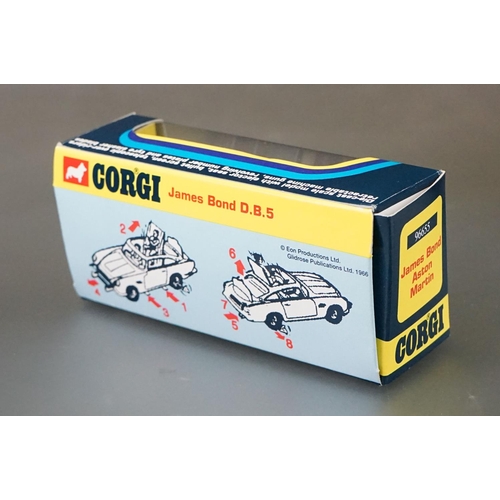 1236 - Boxed Corgi 96655 James Bond DB5 diecast model complete with 2 x ejector figures and secret instruct... 