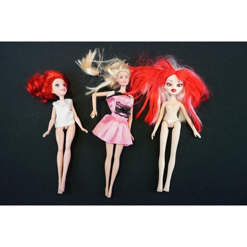 208 - 15 Fashion dolls to include Mattel Barbie, Cindy, Bratz, etc