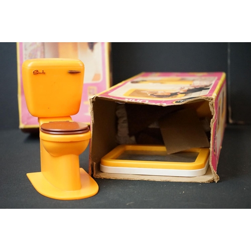 209 - Sindy - 13 Boxed Pedigree Sindy furniture and accessories to include 44528 sideboard, 2 x 44541 wash... 