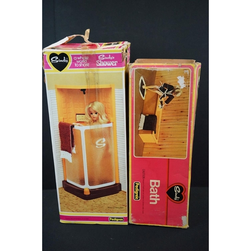 209 - Sindy - 13 Boxed Pedigree Sindy furniture and accessories to include 44528 sideboard, 2 x 44541 wash... 