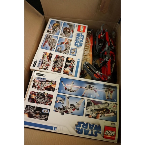 238 - Lego - Large quantity of Lego to include built & boxed sets (Bionicle's, Star Wars 7674 V-19 Torrent... 