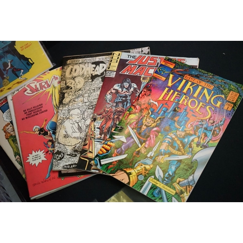 239 - Comics - 150+ late 70s to early 00s comics to include DC, Red Circle, Impact, etc, featuring Mister ... 