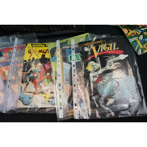 239 - Comics - 150+ late 70s to early 00s comics to include DC, Red Circle, Impact, etc, featuring Mister ... 