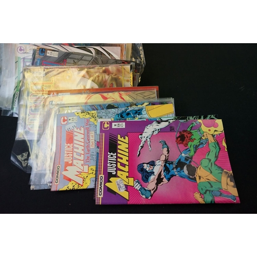 240 - Comics - 100+ 70s onwards comics to include Valiant, Marvel, Big Bang, Comico, Eclipse, etc, featuri... 