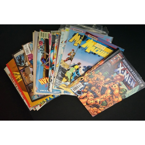 240 - Comics - 100+ 70s onwards comics to include Valiant, Marvel, Big Bang, Comico, Eclipse, etc, featuri... 