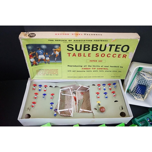 244 - Subbuteo - Boxed Super Set (near complete), 4 x boxed LW teams to include Liverpool, England 2nd, Ev... 