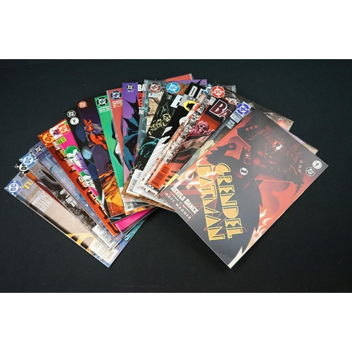 262 - Comics - Over 180 DC comics mainly featuring various Batman examples plus DC Countdowns and a Superm... 