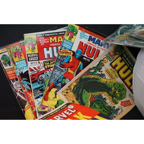 269 - Comics - Collection of Marvel Comics ranging from 70s onward to include The Mighty World Marvel Star... 