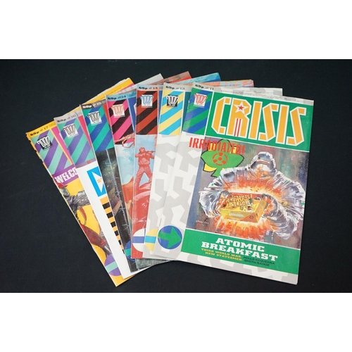 270 - Comics - 2000AD Presents Crisis issues 1 to 63, condition gd overall