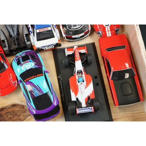 1271 - 20 Slot car models to include 19 x Hornby Scalextric examples and 1 x Carrera Evolution featuring Ho... 