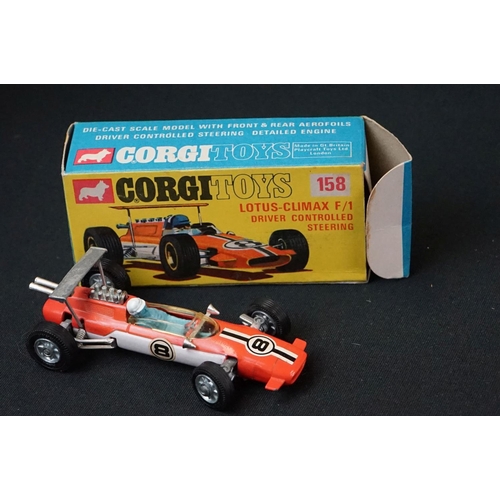 1275 - Six Boxed diecast models to include Dinky 980 Coles Hydra Truck 150T (with instructions, fading to b... 