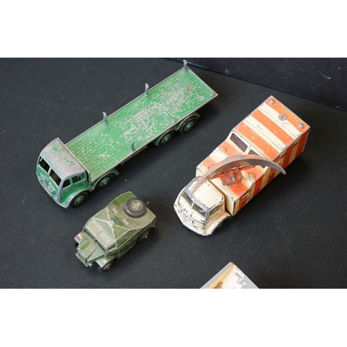 1283 - Quantity of play worn mid 20th C diecast models to include mainly Corgi & Dinky featuring Corgi Chip... 