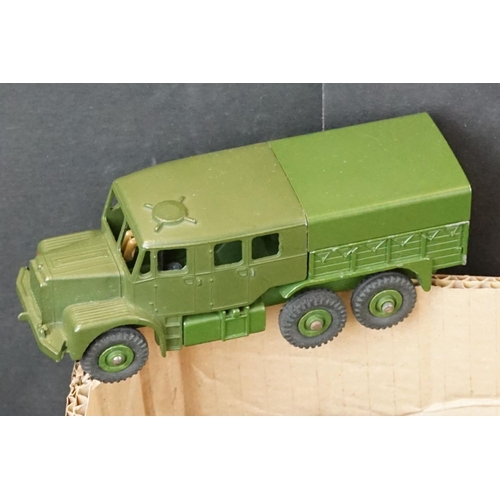 1284 - Collection of around 70 military diecast models, mainly mid 20th C Dinky, featuring Dinky 651 Centur... 