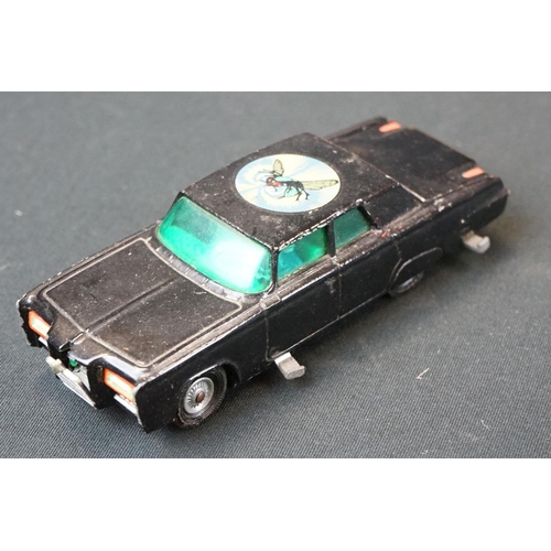 1295 - Seven original Corgi & Dinky play worn TV related diecast models to include James Bond 007 Aston Mar... 