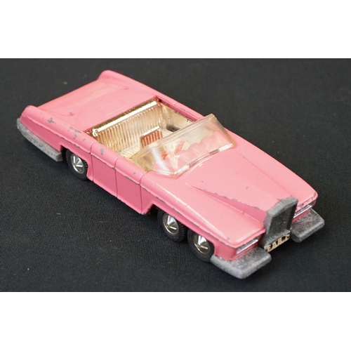 1295 - Seven original Corgi & Dinky play worn TV related diecast models to include James Bond 007 Aston Mar... 