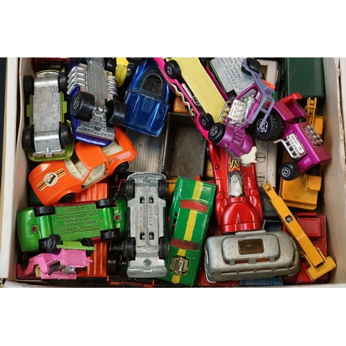 1297 - Around 70 play worn Matchbox diecast models to include 75 Series, Superfast etc plus a boxed Matchbo... 