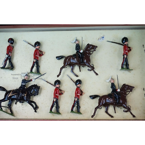 1384 - Three boxed Britains Soldiers Regiments of All Nations metal figure sets to include No 429 Scots Gua... 