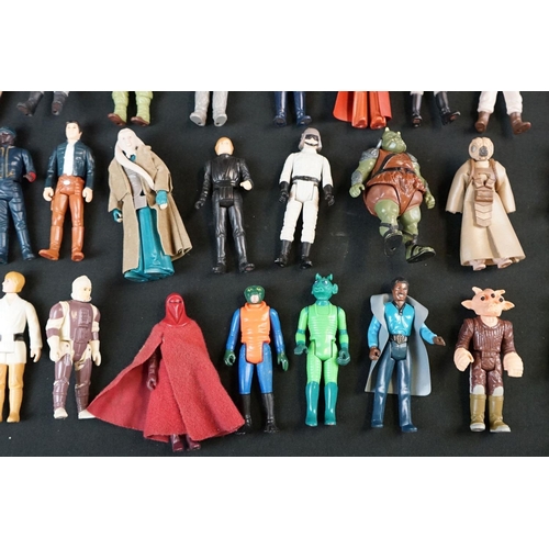 381 - Stars Wars - 72 original figures Ree-Yees, Klatuu, AT-AT Driver, R2-D2 (Sensorscope), Gamorrean Guar... 