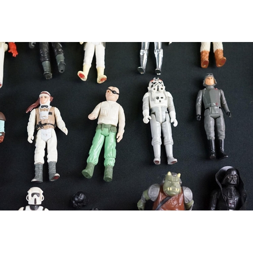 381 - Stars Wars - 72 original figures Ree-Yees, Klatuu, AT-AT Driver, R2-D2 (Sensorscope), Gamorrean Guar... 