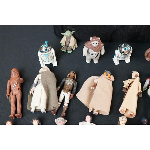 381 - Stars Wars - 72 original figures Ree-Yees, Klatuu, AT-AT Driver, R2-D2 (Sensorscope), Gamorrean Guar... 