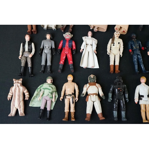 381 - Stars Wars - 72 original figures Ree-Yees, Klatuu, AT-AT Driver, R2-D2 (Sensorscope), Gamorrean Guar... 