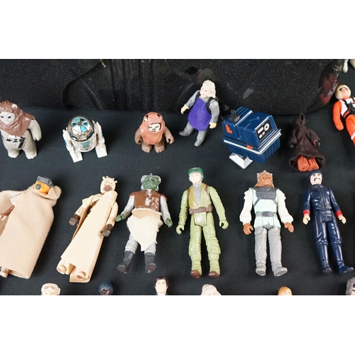 381 - Stars Wars - 72 original figures Ree-Yees, Klatuu, AT-AT Driver, R2-D2 (Sensorscope), Gamorrean Guar... 