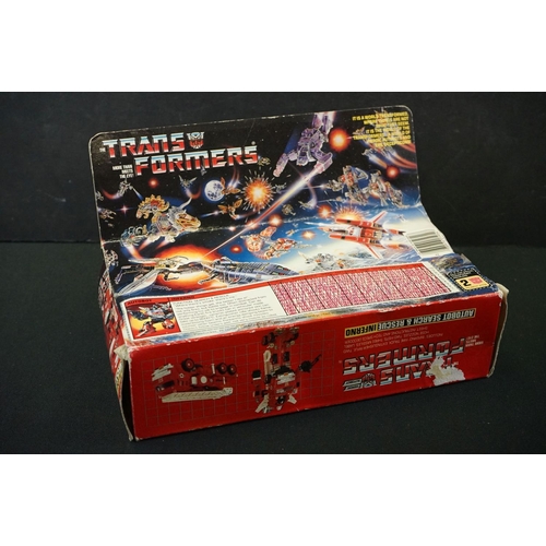 395 - Transformers - Original boxed G1 Hasbro Takara Transformers Autobot Search & Rescue Inferno Figure, ... 