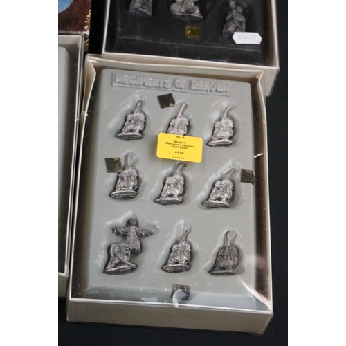 1407 - Games Workshop - Six boxed Warhammer Regiments of Renown metal figure sets to include 3 x No 9 Mudat... 