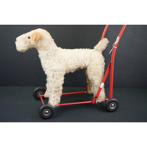 194A - Pedigree Soft Toys Ltd push along Fox Terrier