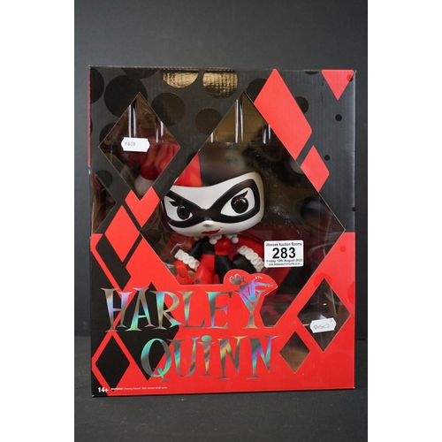 283 - Three boxed DC Harley Quinn figures to include NECA 1/4 Arkham City, Diamond Select Toys The Animate... 