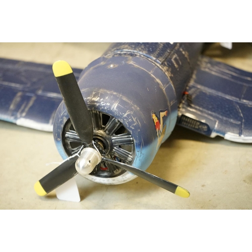 309 - Three RC WWII Fighter Planes to include Art Tech P-51D Mustang, unmarked P-47D Thunderbolt & unmarke... 