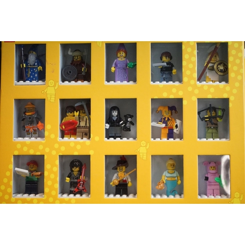 317 - Lego - Eight Lego Mini Figure Collector's Cases featuring 118 Mini figures